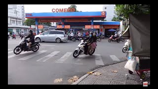 Walking around my neighborhood in Vietnam (Saigon) 4K 🇻🇳
