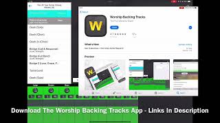 We Lift Your Name (Shana Wilson) Worship Backing Tracks App Preview screenshot 5