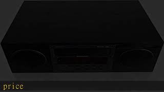 Sharp CD-BH350 Micro Audio Component System with 5 CD Changer, Bluetooth, FM Radio & USB Playback -