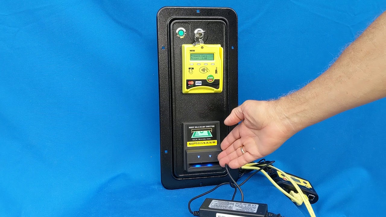 XCP Nayax Pyramid Cash & Cashless Payment ATM Station for COVID-19