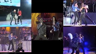 Michael Jackson Come Together D.s Live In History Tour 1996 Split Screen