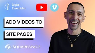 Squarespace How to Add A YouTube or Vimeo Link to Your Site