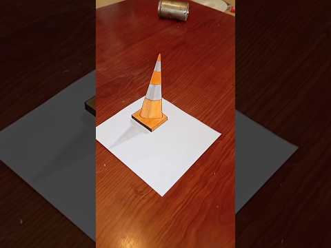 علامة الإنظار على الطريق ثلاثية الأبعاد 3  3