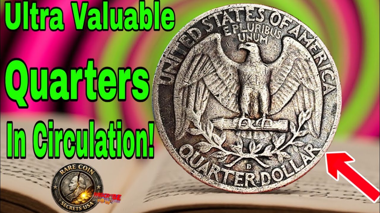 These 5 Washington Quarters Are Worth Big Money (Hidden Treasure) - YouTube