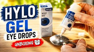 HYLO GEL Eye Drops | Unboxing & Review