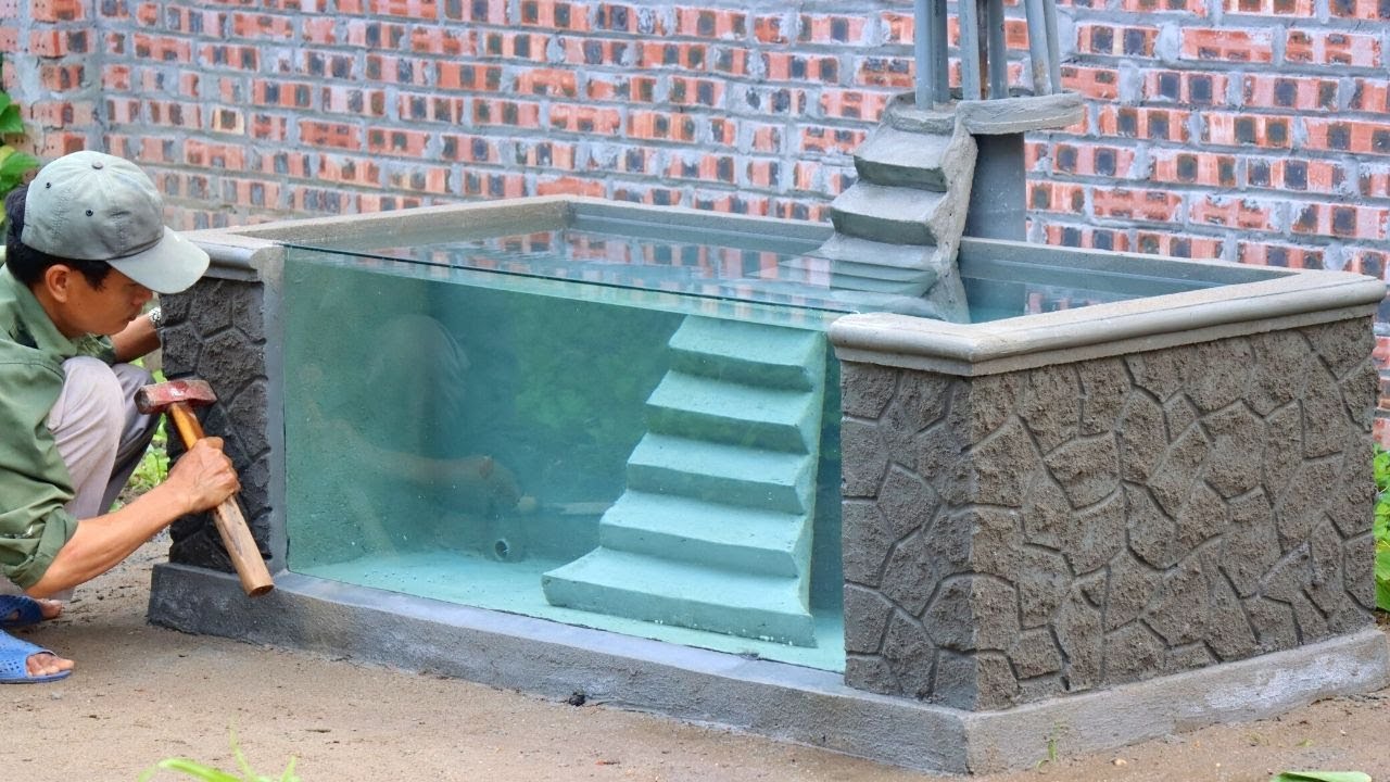 Modern Aquarium Build - DIY Aquarium Stand Design Ideas