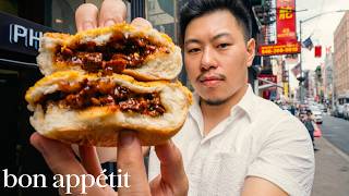 This Pork Bun is the #1 Street Food in Chinatown NYC | Street Eats | Bon Appétit
