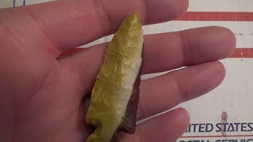 Mookaite point made by me