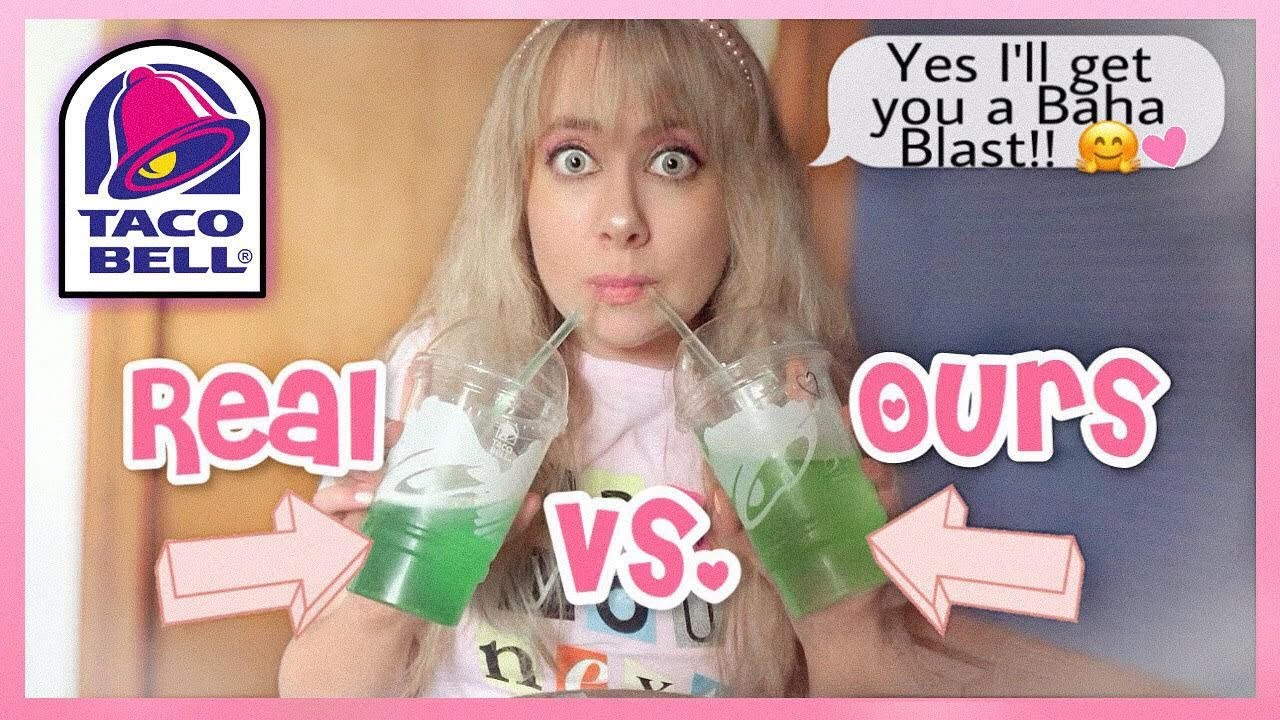 ATTEMPTING TO MAKE TACO BELL BAJA BLAST FREEZE AT HOME