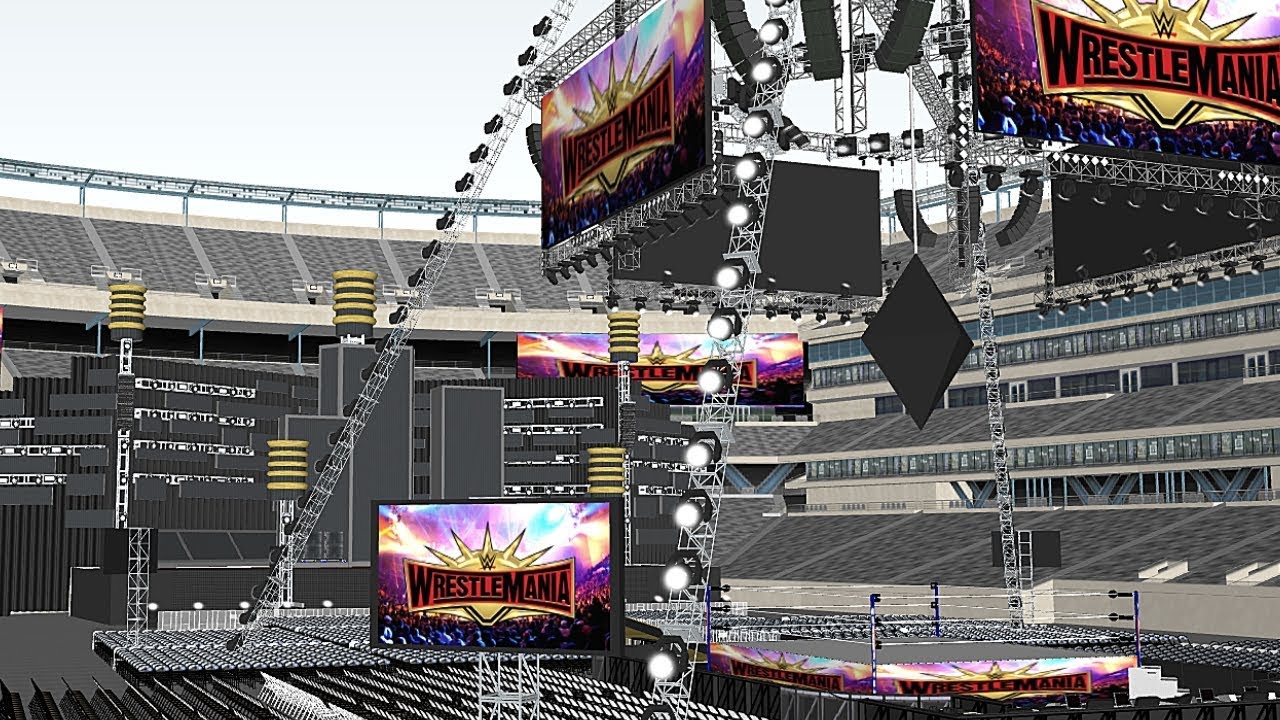 wrestlemania 35 stage