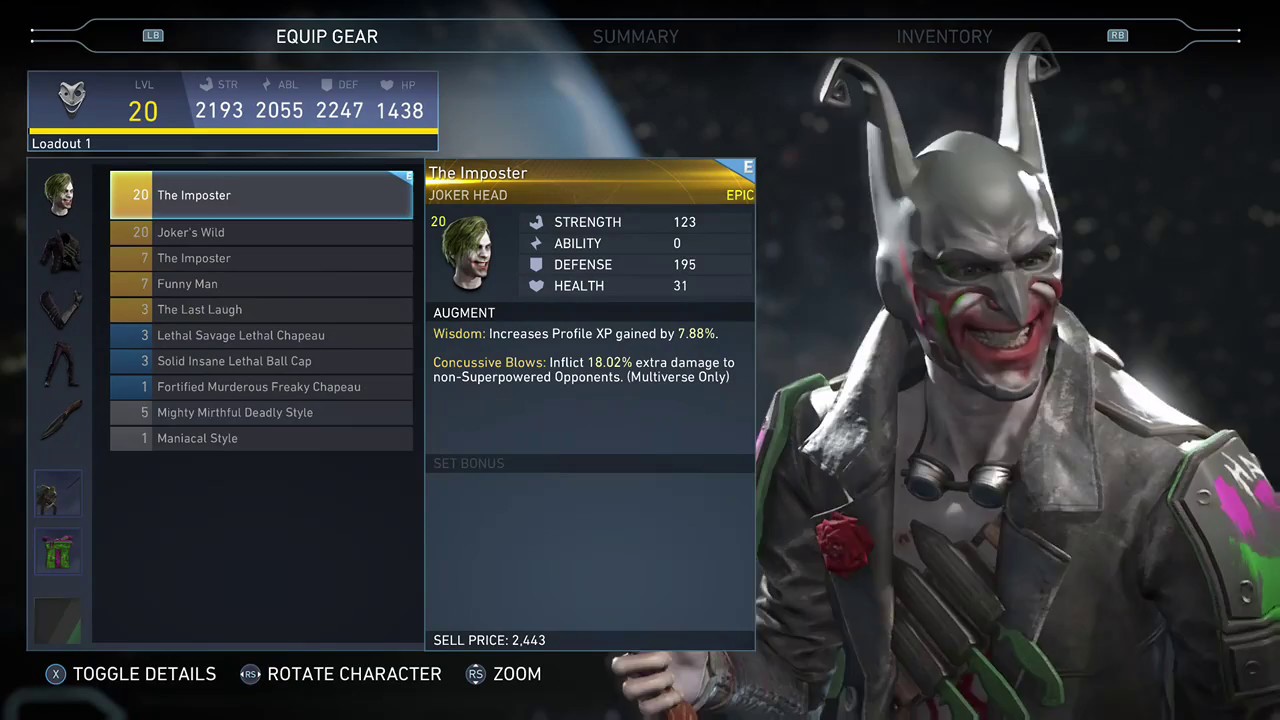 INJUSTICE 2 Superman & Joker EPIC Gear And Shaders!! YouTube