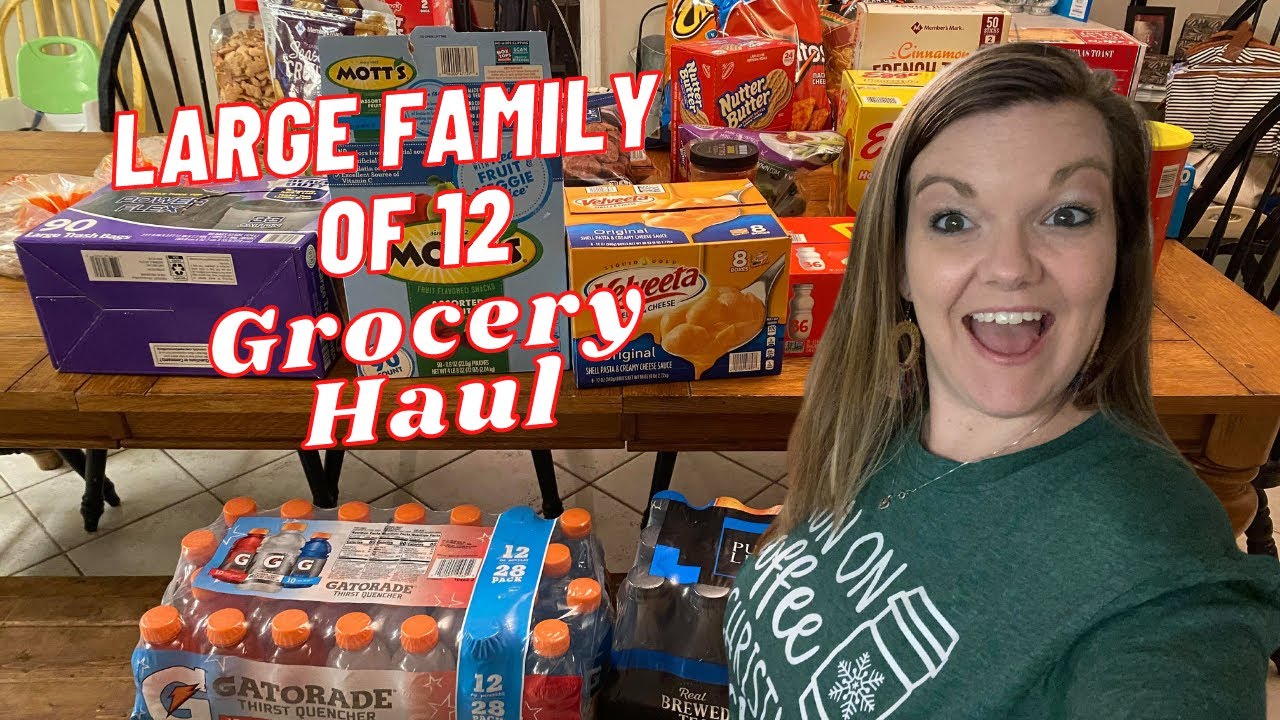 Large Family Grocery Haul Family Of 12 Grocery Haul YouTube large-family-grocery-haul-family-of-12-grocery-haul-youtube