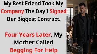 My Best Friend Stole My Company the Day I Signed Our Biggest Contract. 4 Years Later, My Mother C...
