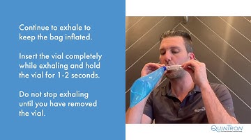 QuinTron EasySampler At-Home Breath Collection Overview (SIBO-Lactulose)