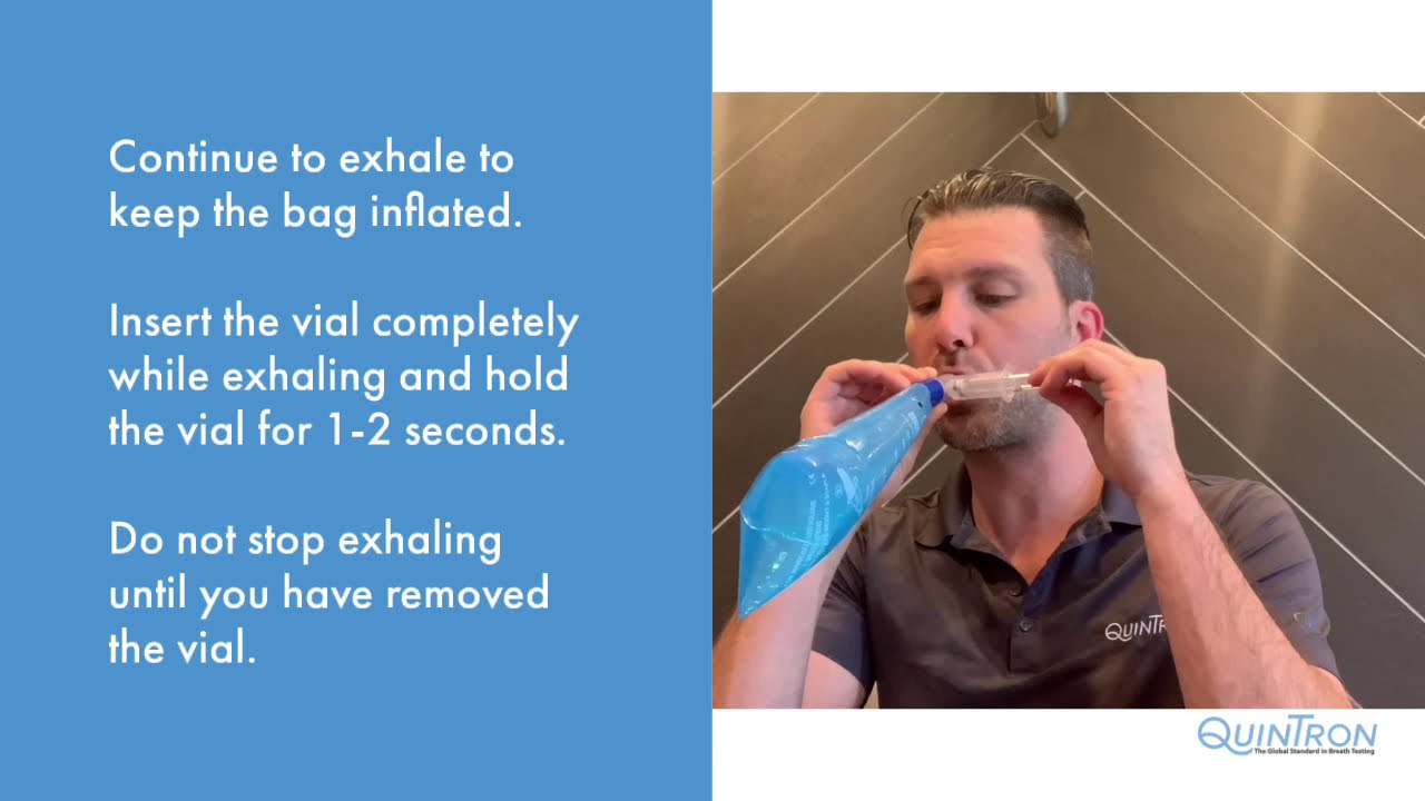 QuinTron EasySampler At Home Breath Collection Overview SIBO Lactulose QuinTron EasySampler At Home Breath Collection Overview SIBO Lactulose