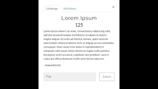Lorem Ipsum (Miscellaneous challenge ) | Author: Haskell | Cyber Yoddha CTF