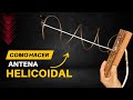 Cómo hacer una ANTENA HELICOIDAL casera para TV Digital HD