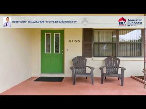 4133 S Rainbow Drive, Inverness, FL home video tour