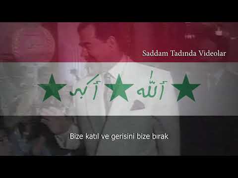 Saddam Hüseyin'in doğum günü şarkısı | Türkçe Altyazılı