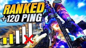 Is it Possible To Win Warzone Ranked Play on 120 Ping ?