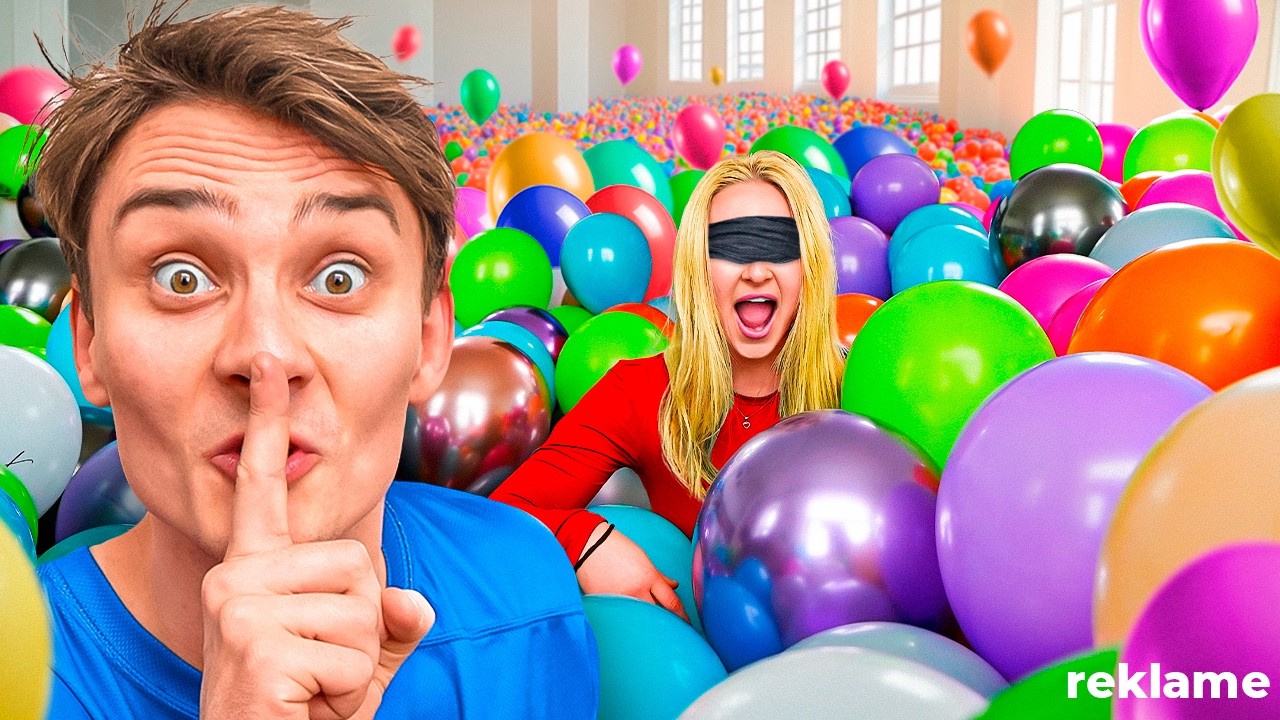 10.000 BALLONER I LEJLIGHEDEN PRANK PÅ KÆRESTE