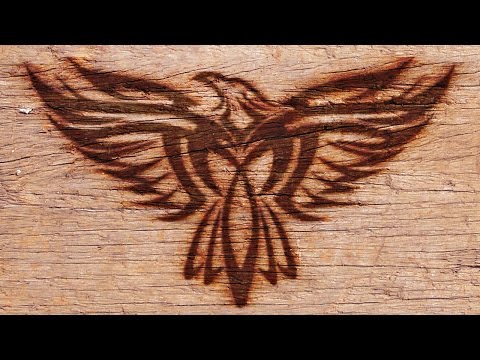 Photoshop: Wood Brand!  How to Burn an Image into Wood