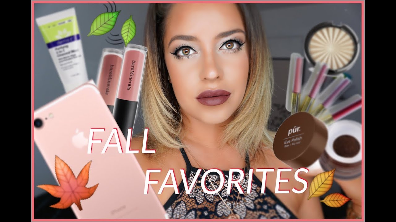 🍁 FALL FAVORITES 📱 iPhone 7 Makeup💄Skin Care💋 