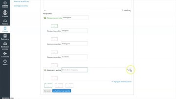 Como Agregar Preguntas de Opción Múltiple en un Examen en Canvas
