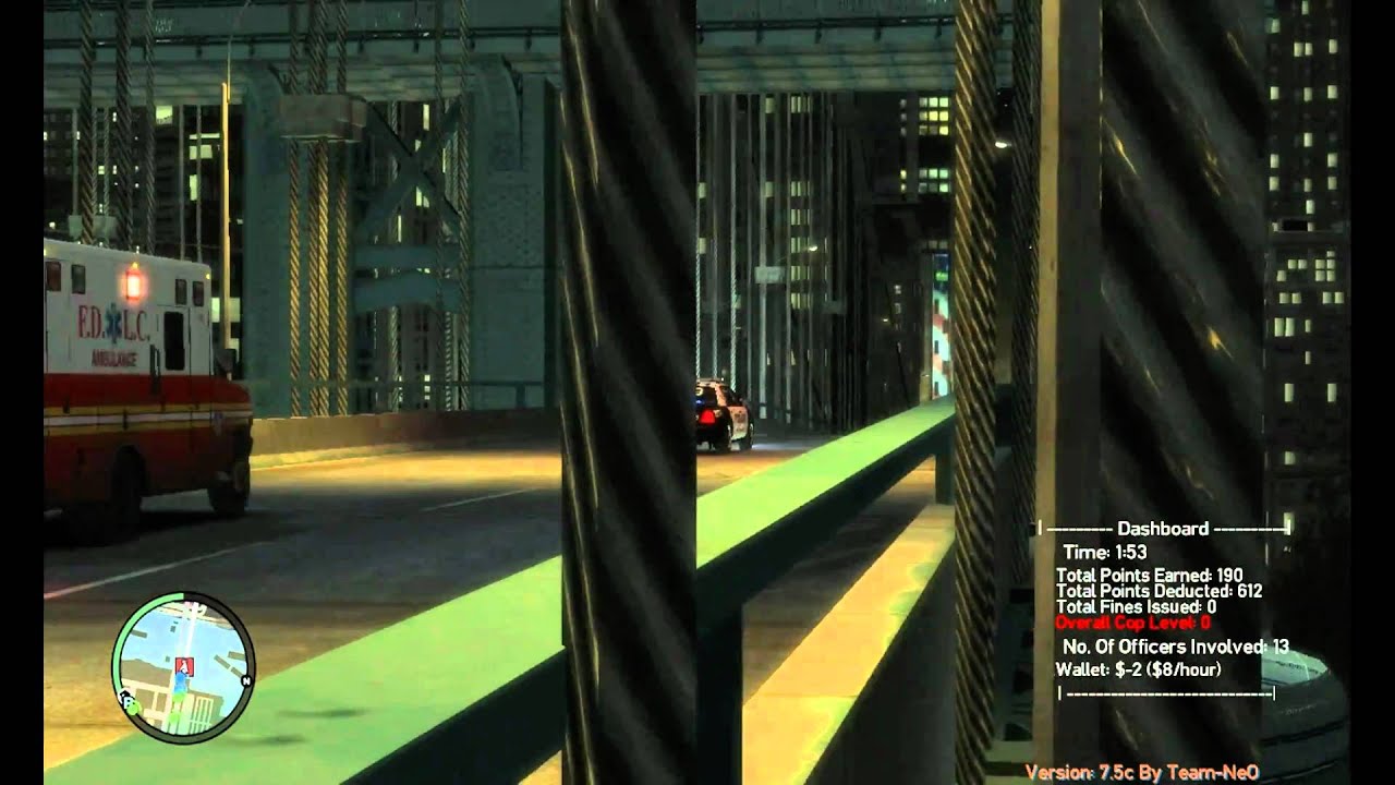 Gta 4 Unit 7 VIP Convoy.