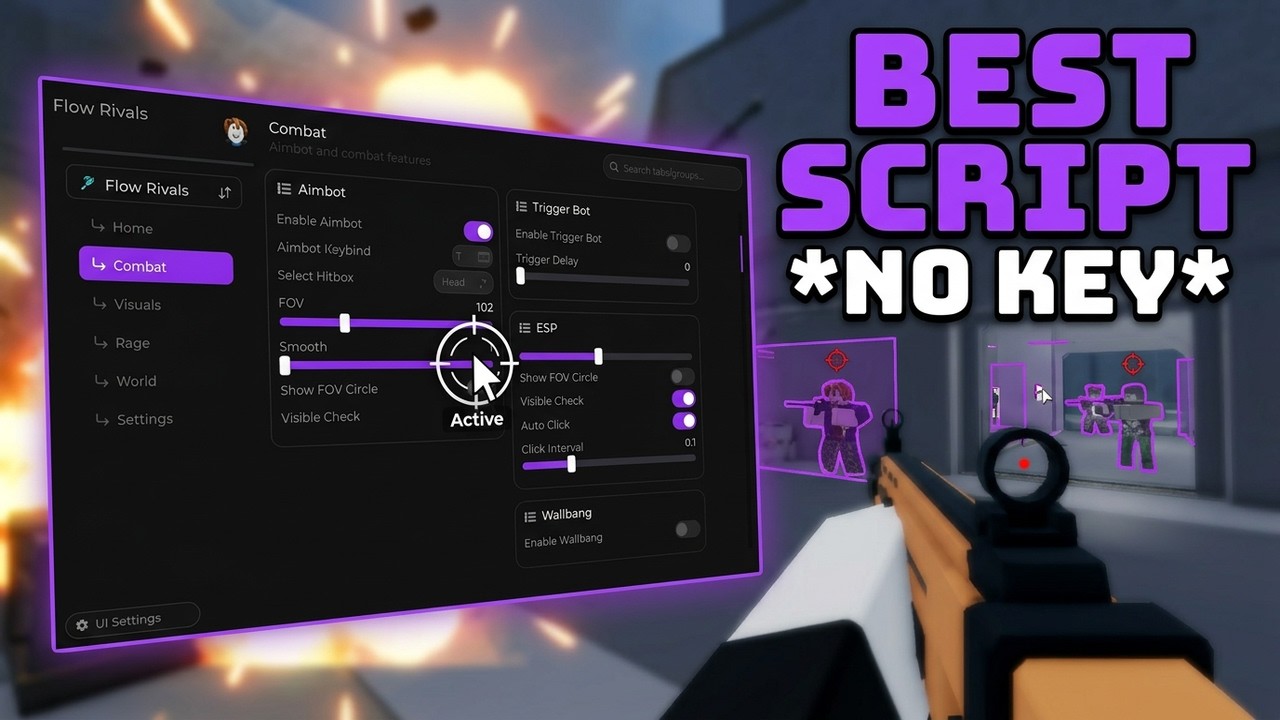 [🔫BEST] Rivals Script *NO KEY* Aimbot, Unlock All, Anti-Ban! - YouTube