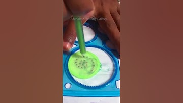 Simple Spirograph Design #shortvideo #spirograph #art #shorts #short #satisfying