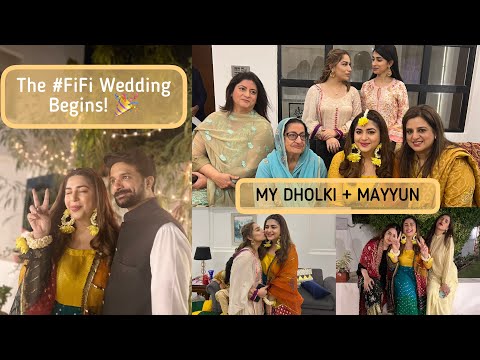 The FiFi Wedding Begins My First Dholki GlossipsVlogs