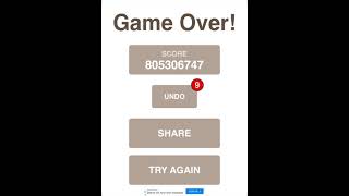 A silly feature in Hexic2048 screenshot 3