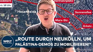 BERLIN: &quot;Sammelpunkt für Pro-Palästina-Aktivisten!&quot; Eskalation bei 1. Mai-Demo befürchtet