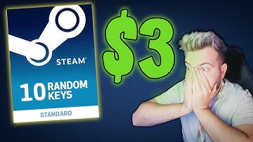 I bought 10 RANDOM Steam Keys for $3. This is what I got