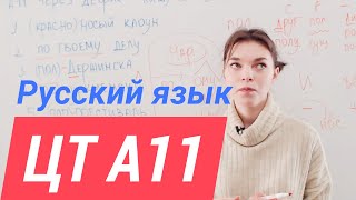 ЦТ А11. Сложные слова