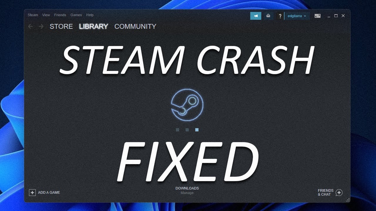 System Crash on Steam