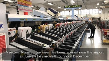 Watch: Royal Mail sorting centre during the busiest week of the year