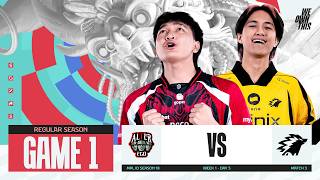 AE vs ONIC | Regular Season Week 1 Day 3 | Game 1 | #MPLIDS18