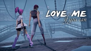 [MMD] ( HxH ) Hisoka x Machi - Love me if you can