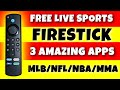 🔥FREE SPORTS ON YOUR FIRESTICK | 3 GREAT APPS🔥 image