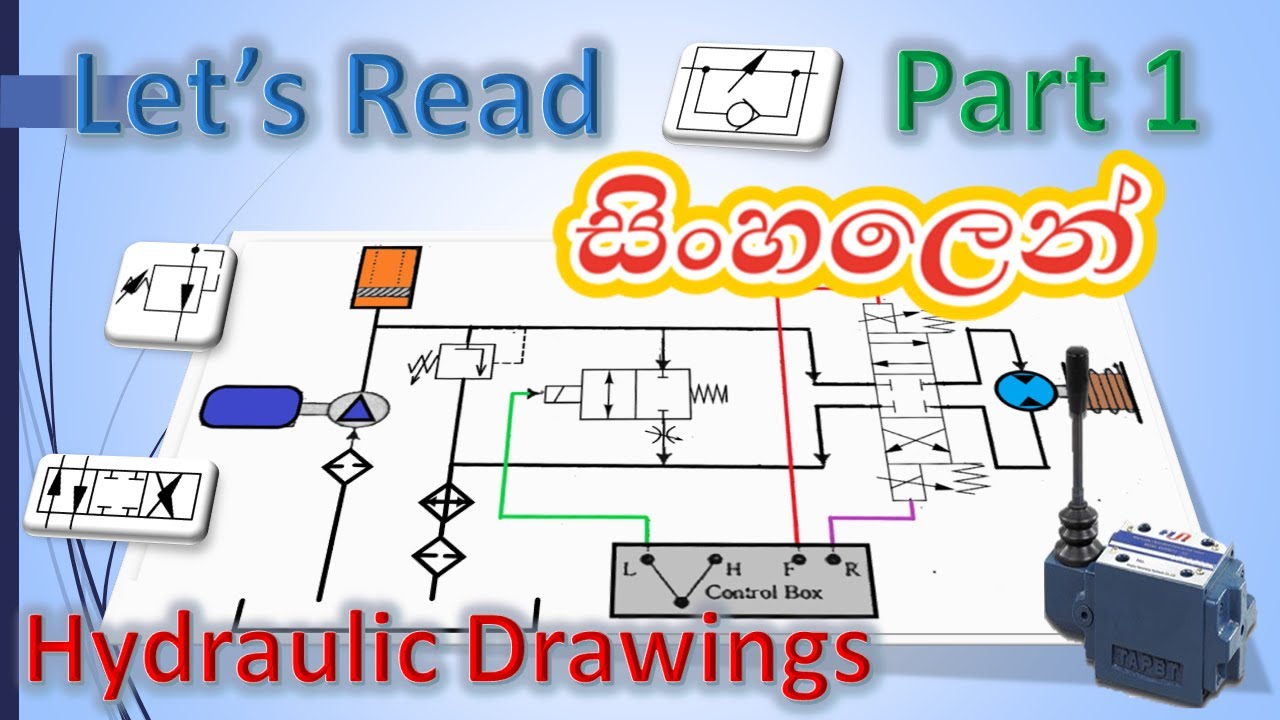 Hydraulic drawings Part 1 SINHALA... MarEngBase YouTube