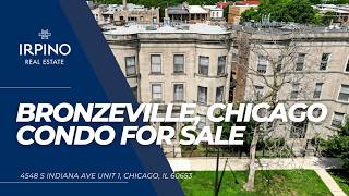 Just Listed for Sale: 4548 S Indiana Ave Unit 1, Chicago, IL 60653 by IRPINO Chicago Real Estate