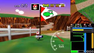 [TAS] Yoshi Valley NSC 3lap - 1:18.35