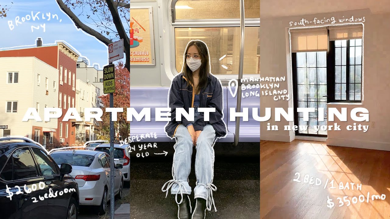 NYC APARTMENT HUNTING | touring apartments in brooklyn & manhattan ft. rent prices, budget & tips