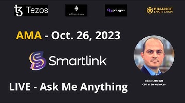 🔥 Smartlink AMA (26/10/23) - Bridging Web3 escrow payments with the Ease of Web2—For All Merchants!