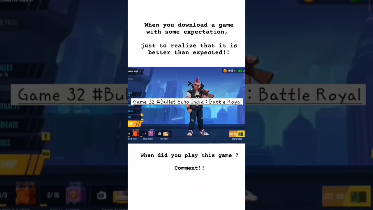 Game 32 - Bullet Echo India 🔥 Stealth & Strategy Battle! 