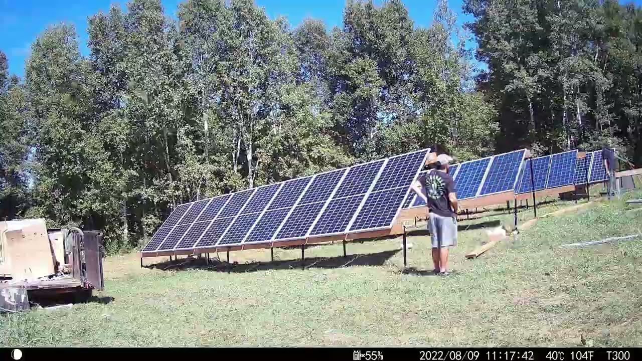 Installing 20Kw Solar Array Pt1 - YouTube