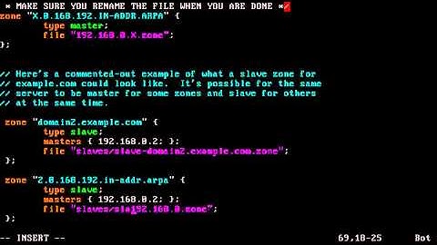 09 Configure A Dns Slave (Second Server).avi