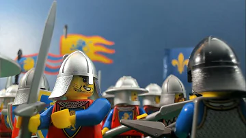 1346 Battle of Crecy | Hundred Years War | Lego Stop Motion